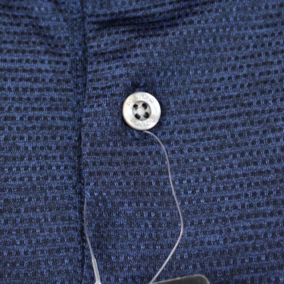 NWT PGA Tour Golf Shirt Men's Large Button Collar Mesh Fabric Short Sleeve CA340 - Picture 7 of 10